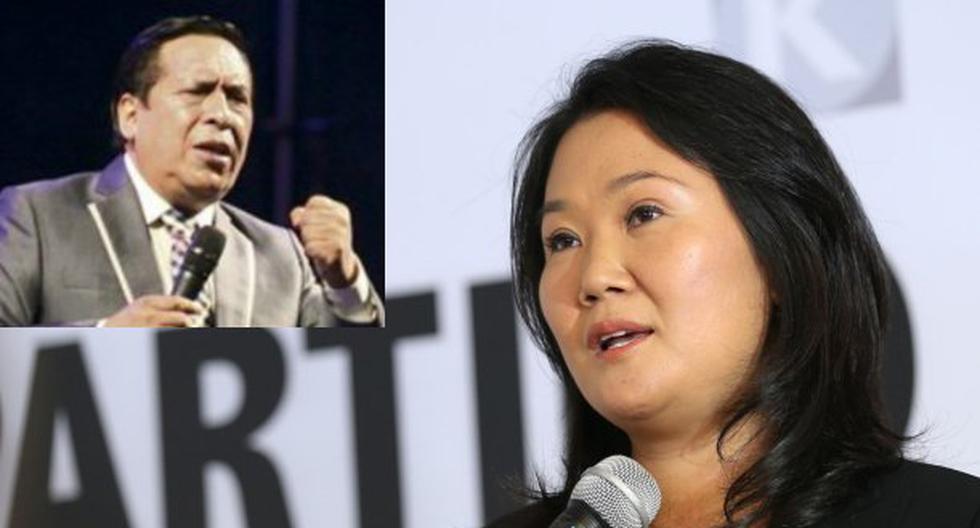 Keiko Fujimori lamentó declaraciones del pastor Santana. (Foto: Andina)