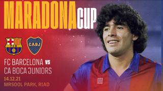Maradona Cup: Barcelona anuncia que enfrentará a Boca Juniors en honor al ‘10’