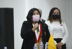 Betssy Chávez sobre críticas al ministro Barranzuela: “Hay que reducir el ruido político, trabajar por el consenso y la gobernabilidad”