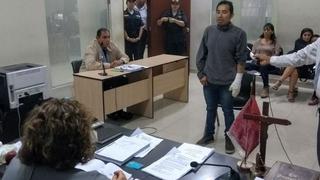 Dictan nueve meses de prisión preventiva para Carlos Hualpa Vacas