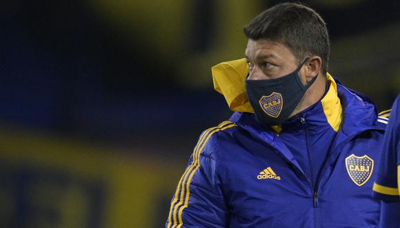 Sebastian Battaglia seguirá siendo el entrenador del primer equipo de Boca Juniors. (Foto: AFP)