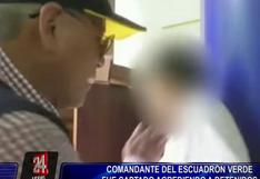 Perú: comandante PNP captado en video agrediendo a delincuentes