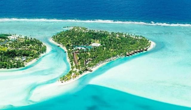 La isla está ocupada por completo por un resort formado por bungalós. Son 36 en total con acceso directo al mar. (Foto: Difusión)
