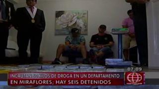 Miraflores: narcos acopiaban droga en plena zona residencial