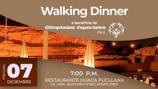 Olimpiadas Especiales Perú organiza una Walking Dinner solidario con miras a Berlín 2023