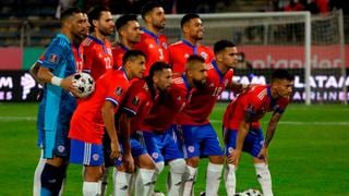 Alineación oficial de Chile vs. Venezuela por las Eliminatorias