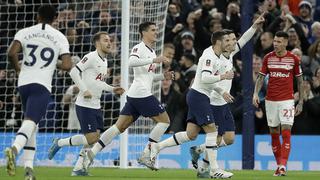 Tottenham venció al Middlesbrough con goles de Lo Celso y Lamela por la tercera ronda de la FA Cup [VIDEO]