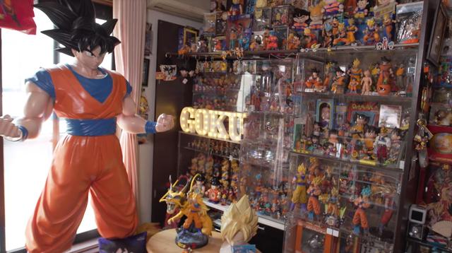 La colección de Hitoshi Uchida contiene 10 mil 98 objetos de "Dragon Ball", incluyendo cuatro mil de ellos basados en Gokú. (Foto: Guinness World Records)