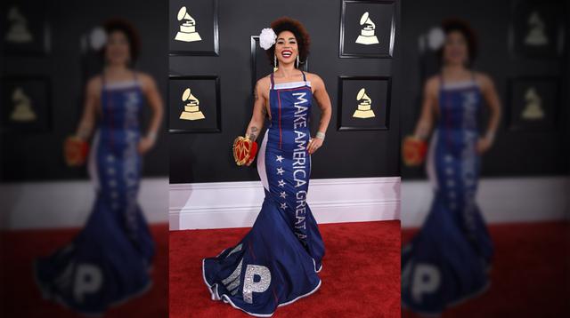Joy Villa y su controvertido vestido en el Grammy [FOTOS] - 1