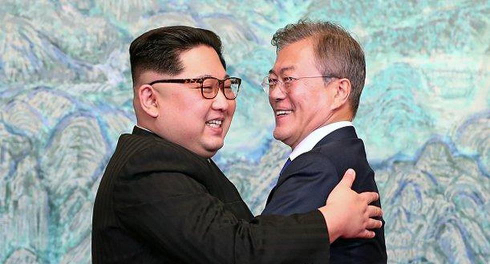 Durante el encuentro el líder norcoreano no hizo el menor amago de encender un cigarrillo en presencia de su homólogo, pese a ser un fumador empedernido. (Foto: Getty Images)