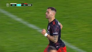 González Pirez descontó para River vs. Huracán: así marcó el 1-2 parcial | VIDEO