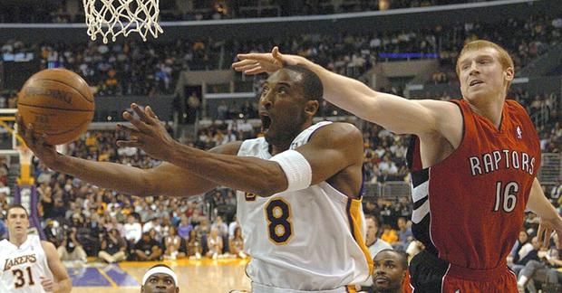 PHOTO 12 |  81: His record for points on Jan. 22, 2006, during the Lakers' 122-104 win over the Toronto Raptors, or 66.4% of his team's points.  Only Wilt Chamberlain fared better with 100 points in 1962. (Photo: MATT A. BROWN AP)