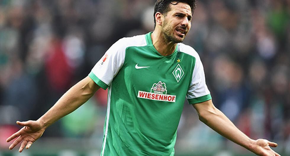 Claudio Pizarro no jugará este sábado el Werder Bremen vs Borrusia Dormunt. (Foto: Getty Images)