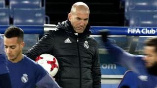 Zidane cauteloso ante América: "No se gana con la camiseta"