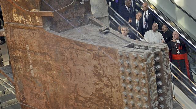 Papa en la zona de terror del 11-S: "Aquí el dolor es palpable" - 8