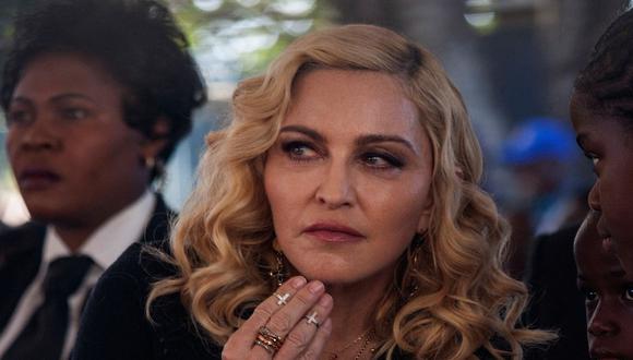 Madonna se encuentra en la Unidad de Cuidados Intensivos tras una "infección bacteriana grave". (Foto: Amos Gumulira / AFP)