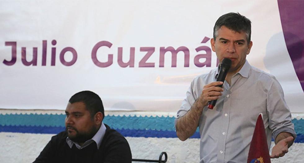 Julio Guzmán anunció que acudirá ante el Poder Judicial y la CIDH para evitar tachas a su candidatura. (Foto: Agencia Andina)