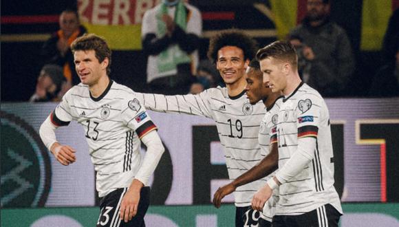Alemania se dio un festín ante Liechtenstein y le metió 9 goles. Foto: Germany Team Twitter.