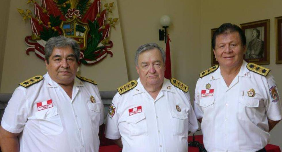 Gonzalo Lostaunau Silva es el nuevo jefe de los bomberos, falta que se ratifique su elecci&oacute;n.