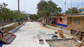 Piura: detectan deficiencias en reconstrucción de pistas y veredas en Paita