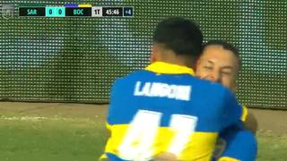 Luca Langoni anotó el 1-0 de Boca Juniors sobre Sarmiento por la Liga Profesional | VIDEO