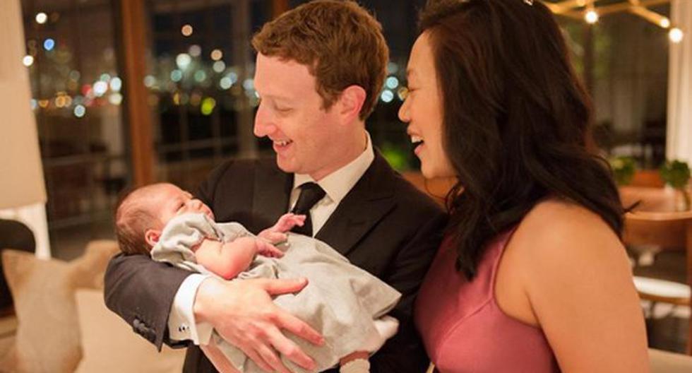 Mark Zuckerberg muestra a su familia por Año Nuevo. (Foto: Facebook)