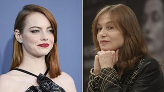 Emma Stone e Isabelle Huppert: duelo de estilos en los Oscar
