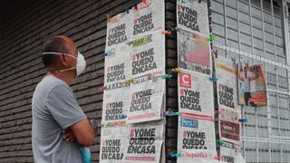 Coronavirus en Perú: diarios peruanos se unen con portada única y el mensaje #YoMeQuedoEnCasa