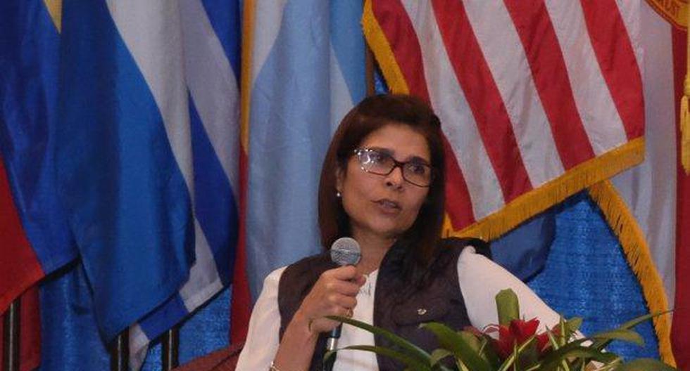 Hilda Hernández, hermana del presidente de Honduras. (Foto: EFE)