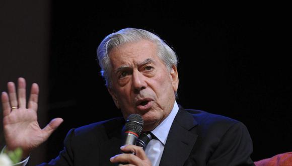 Mario Vargas Llosa anunció su retiro de la literatura / Foto: Archivo Andina