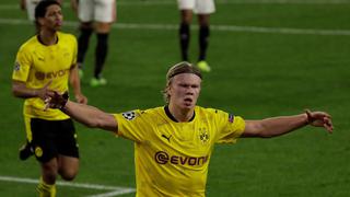 Borussia Dortmund, con doblete de Haaland, venció al Sevilla por la Champions