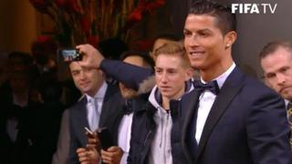 Balón de Oro: Cristiano Ronaldo llegó sin Irina Shayk a la gala