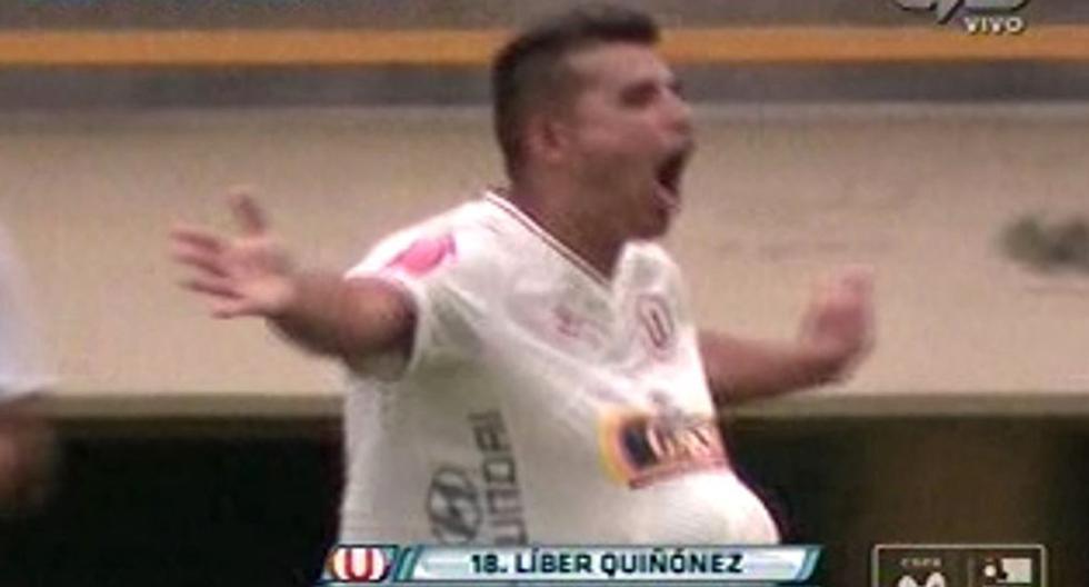 Liber Quiñónez anota gol polémico. (Foto: Captura)