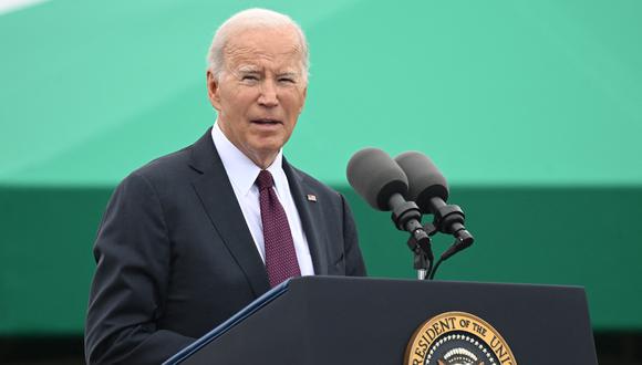 El presidente estadounidense Joe Biden. (Foto de SAUL LOEB / AFP)