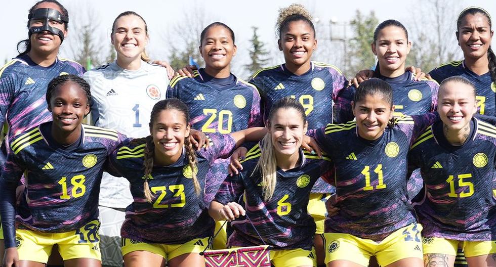 La selección colombiana femenina perdió 1-2 ante Italia por amistoso internacional en el Stadio Tre Fontane. (Foto: Selección Colombia)