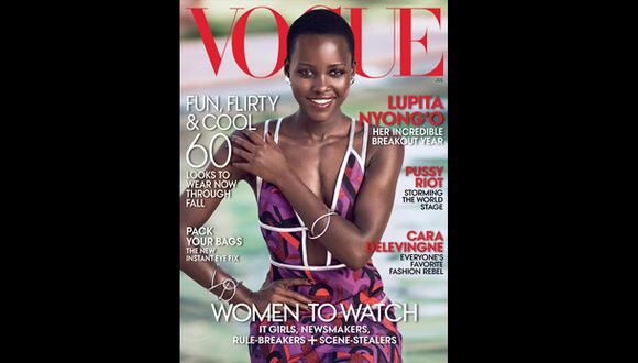 La belleza de Lupita Nyong'o llega a la portada de "Vogue"