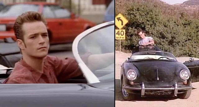 Dylan McKay, el recordado personaje interpretado por Luke Perry en la serie Beverly Hills 90210, conducía un Porsche 356 Speedster. (Foto: Difusión)