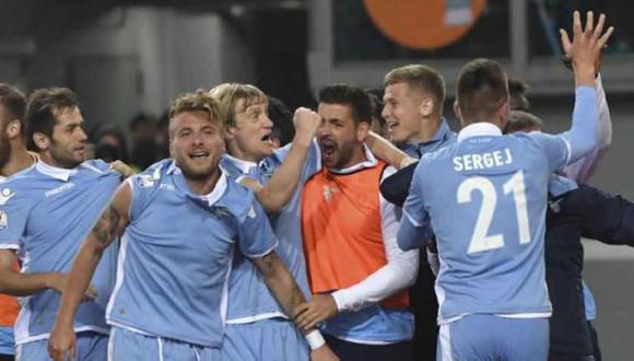 Lazio perdió ante la Roma pero accedió a final de Copa Italia