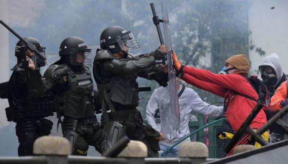 Las protestas no cesan en Colombia. (Foto: Getty Images)