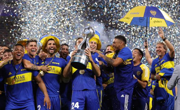 Boca Juniors became champion of the Argentina Cup 2021 after beating Talleres.  (Source: AFP)