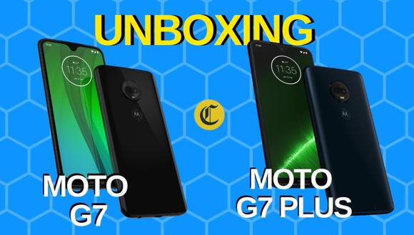 Aquí verás el unboxing del Moto G7 y el Moto G7 Plus, dos nuevos smartphones de gama media presentados por Motorola. (El Comercio)