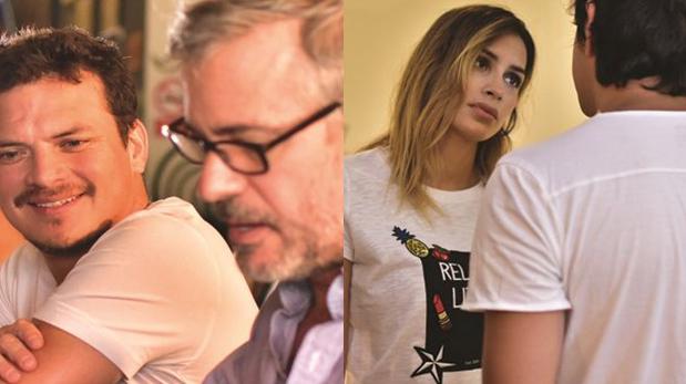Diego Bertie y Milett Figueroa en "!Qué difícil es amar!". (Fotos: Difusión)
