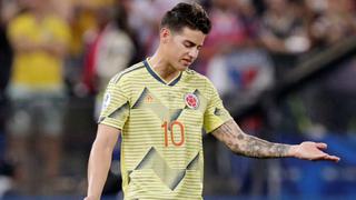 James Rodríguez frustrado: “Argentina estaba muerta y pasó a semifinales, Colombia quedó fuera”