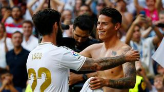 Con gol de James Rodríguez: Real Madrid venció 4-2 al Granada y se mantiene como líder de LaLiga Santander | VIDEO