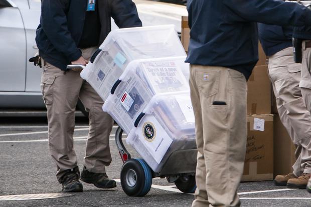 During the transition between the mandate of Donald Trump and Joe Biden, in January 2021, hundreds of boxes with documents were transferred from the White House.  //Bloomberg