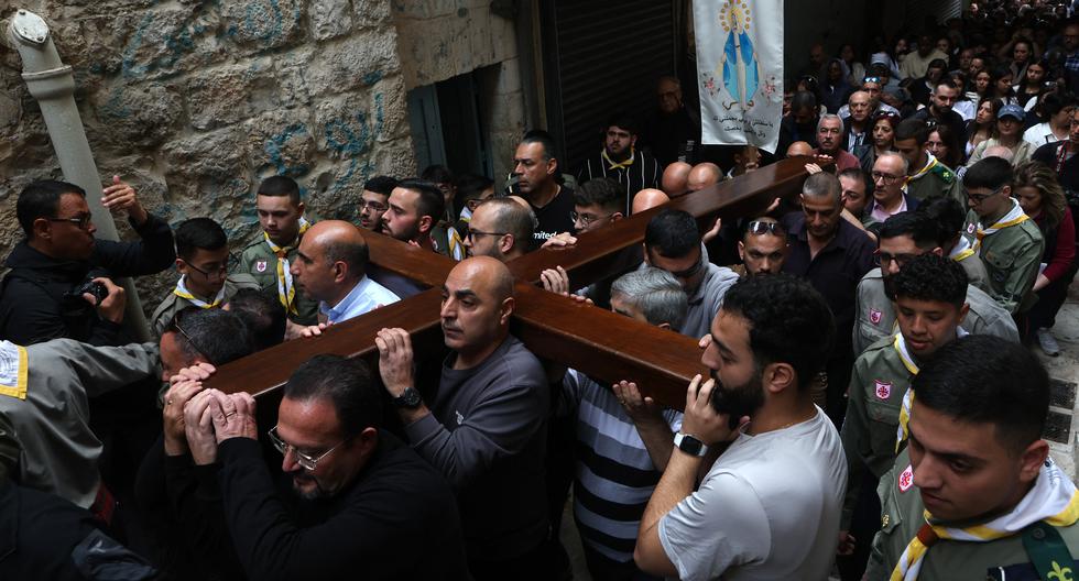 Holy Week: War in Gaza hampers Good Friday celebrations in Jerusalem