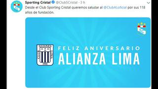 Alianza Lima cumple 118 años: jugadores y clubes felicitaron al cuadro íntimo por su aniversario