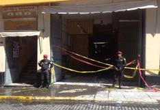 Arequipa: galería donde ocurrió incendio no tenía licencia 