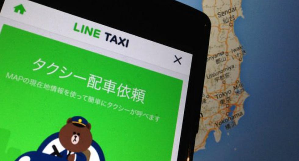 LINE entra al nuevo mercado de pedido de taxis. (Foto: LINE)