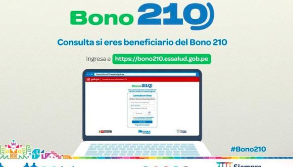 Te contamos toda la información acerca del Bono 210 soles: que ofrece el Estado peruano. (Foto: Andina)